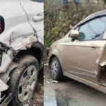 अनियंत्रित वाहन ने कई वाहनों को मारी टक्कर, चालक फरार..