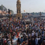 हरिद्वार में शिवभक्तों की भारी भीड़, कांवड़ मेले में 76 लाख से अधिक श्रद्धालुओं का आगमन..