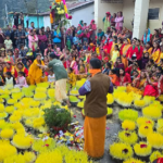 त्रियुगीनारायण मंदिर में सदियों पुरानी परंपरा का निर्वहन..